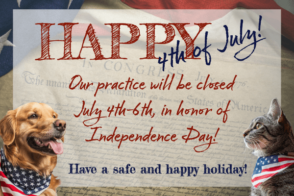 July 4th-6th closure notice pop-up